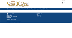 Desktop Screenshot of overnoverstencils.com