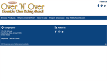 Tablet Screenshot of overnoverstencils.com